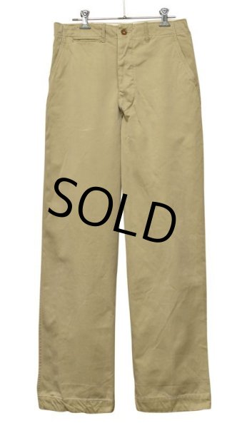 画像4: 【40's】【ビンテージ】【U.S.ARMY】米軍実物【チノパンツ】【チノパン】【30×31】  (4)