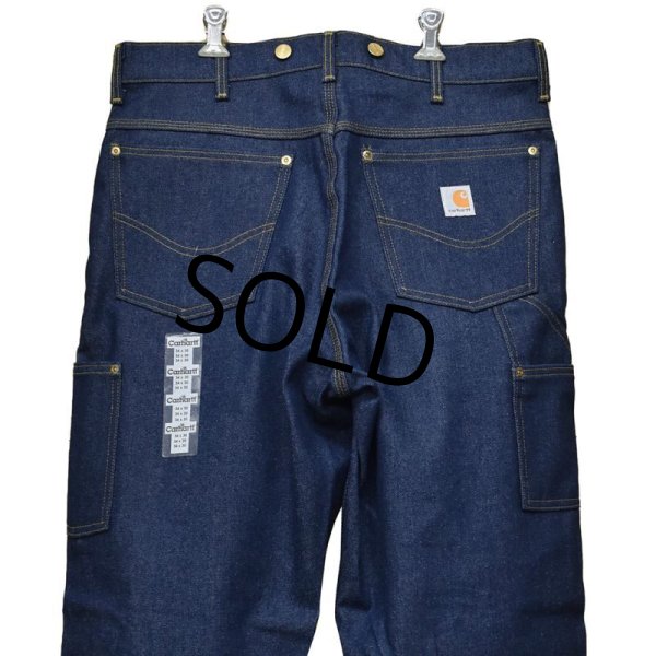 画像5: 90's〜【デッドストック】【USA製】【ビンテージ】【カーハート】carhartt【デニムペインターパンツ】【34X30】  (5)