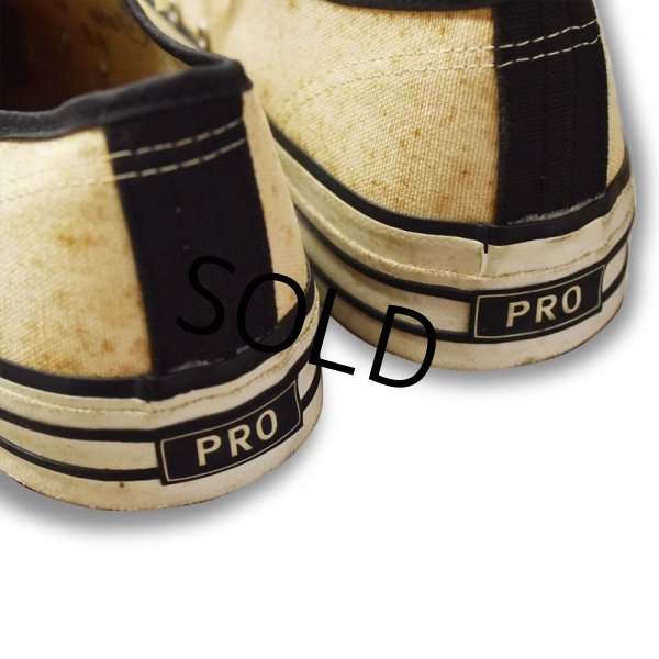 画像5: 【USA製】【デッドストック】【ビンテージ】【PRO】2トーン【キャンバススニーカー】【サイズ 8 1/2】【26.5cm】  (5)