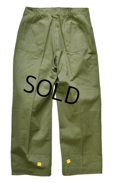 画像5: 【デッドストック】40's【ビンテージ】米軍実物【USMC】【P41】【HBTパンツ】トラウザーズ【M41】【36ｘ32】   (5)