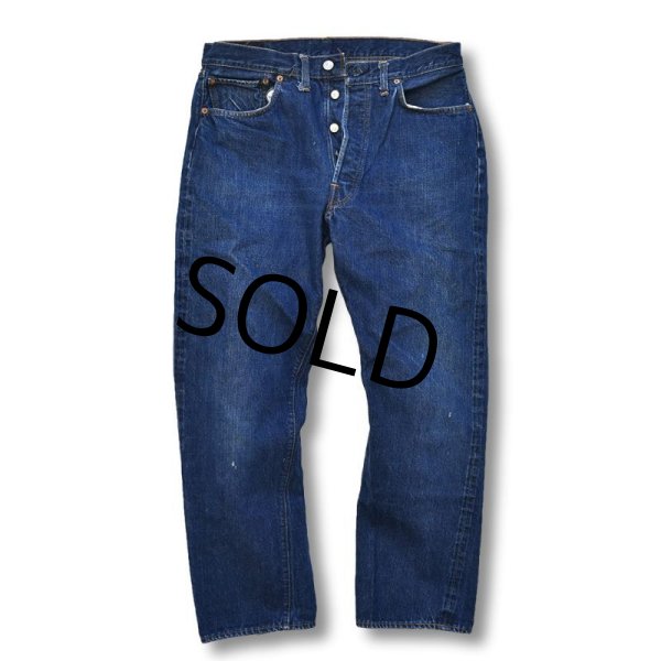 画像4: 60s【USA製】【ビンテージ】【LEVI'S】リーバイス【501】【BigE】【デニムパンツ】赤耳【36×32】  (4)