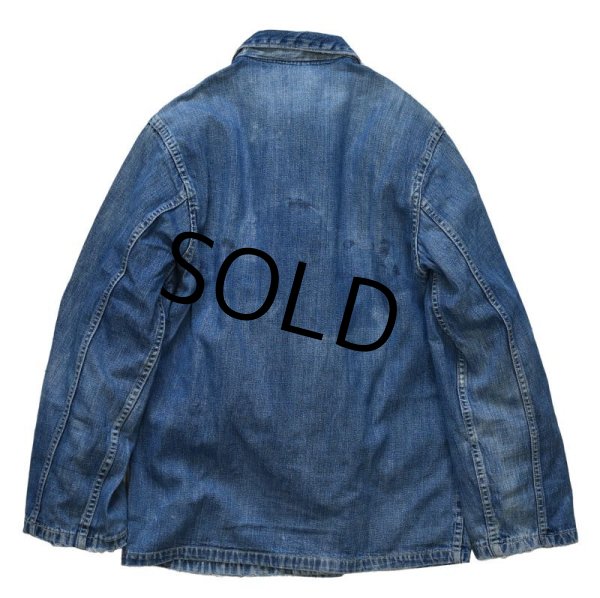 画像3: 40's【WW2】【ビンテージ】【米軍実物】【U.S.ARMY】【M40】メタルボタン【デニムカバーオール】  (3)