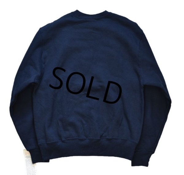 画像4: 【デッドストック】90's【USA製】ビンテージ【チャンピオン】前V【紺】NAVY ANNAPOLIS【スウェット】【サイズL】  (4)