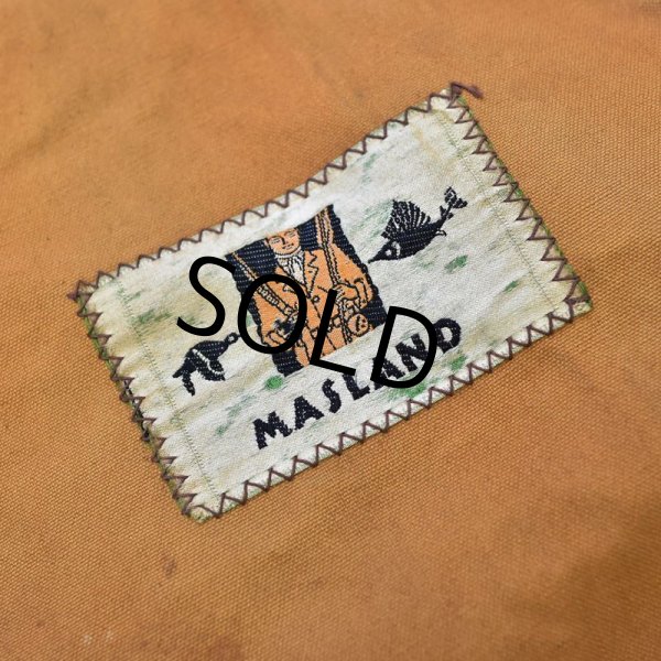 画像2: 40s【ビンテージ】【MASLAND】マスランド【ハンティングベスト】フィッシングベスト  (2)