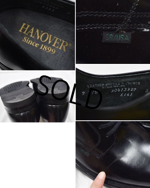 画像2: ほぼ未使用！【HANOVER】【黒】【ハノーバー】USPS【ポストマンシューズ】【9DB】【27cm程度】  (2)