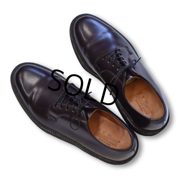 画像3: 【USA製】【ビンテージ】【L.L.bean】LLビーン【プレーントゥシューズ】ダークブラウン【7 D】【25cm程度】  (3)