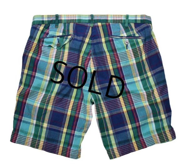 画像3: 【ラルフローレン】【マドラスチェック】【ショートパンツ】 【短パン】【ショーツ】【W34】  (3)