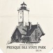 画像4: 【ビンテージ】【灯台プリント】【Light house】【PRESQUE ISLE STATE PARK】【キャンバストート】【トートバッグ】  (4)