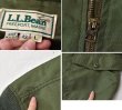 画像2: ~80's【USA製】【ビンテージ】【ＬＬビーン】【L.L.bean】【G-8】【WEPジャケット】【サイズ４２/Ｌ】  (2)