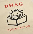 画像4: 【未使用】【BHAG foundation】【生成り】【本】【キャンバスコットン】【トートバッグ】  (4)