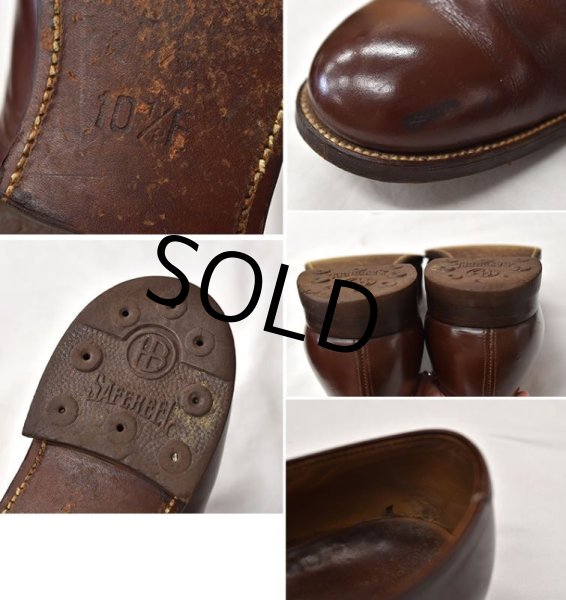 画像4: 50's~60's【ビンテージ】【米軍実物】【U.S.ARMY】ブラウン【オフィサーシューズ】【サービスシューズ】【10 1/2 E】【28.5cm程度】  (4)