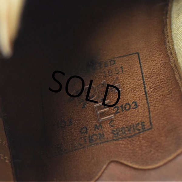 画像2: 50's~60's【ビンテージ】【米軍実物】【U.S.ARMY】ブラウン【オフィサーシューズ】【サービスシューズ】【10 1/2 E】【28.5cm程度】  (2)