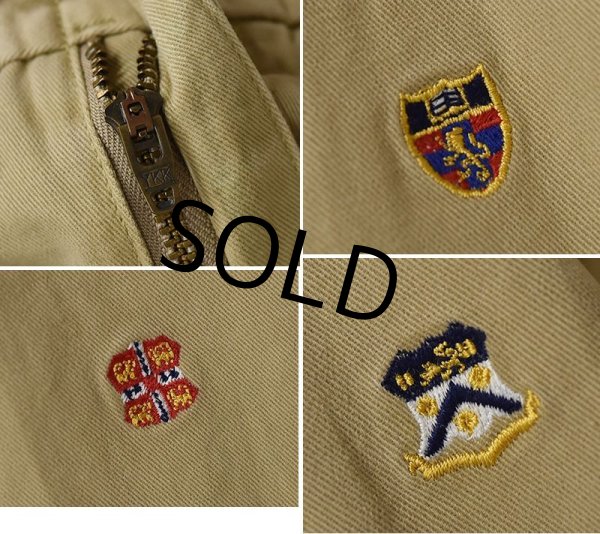 画像3: 【デッドストック】新品未使用【ラルフローレン】【Ralph Lauren】刺繍入り【ベージュ】【コットンパンツ】【36X32】  (3)