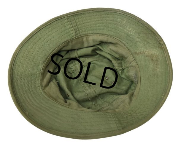 画像6: 40s【ビンテージ】米軍実物【u.s.army】【HBTハット】 【7 1/8】【56ｃｍ程度】  (6)