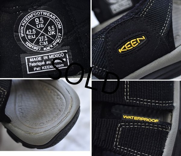 画像2: 【KEEN】【キーン】【ブラック】ウォータープルーフ【サンダル】【サイズ9.5】【27.5cm程度】  (2)