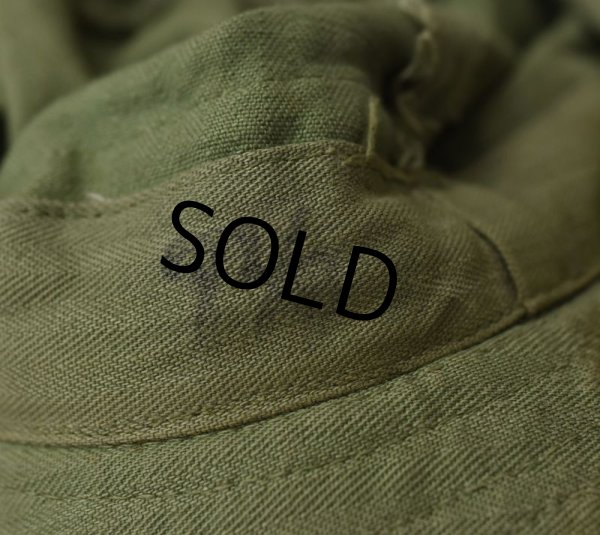 画像2: 40s【ビンテージ】米軍実物【u.s.army】【HBTハット】 【7 1/8】【56ｃｍ程度】  (2)
