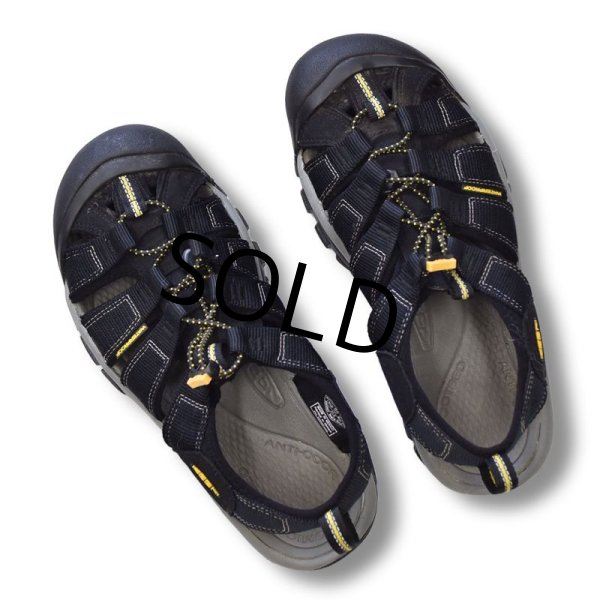 画像1: 【KEEN】【キーン】【ブラック】ウォータープルーフ【サンダル】【サイズ9.5】【27.5cm程度】  (1)