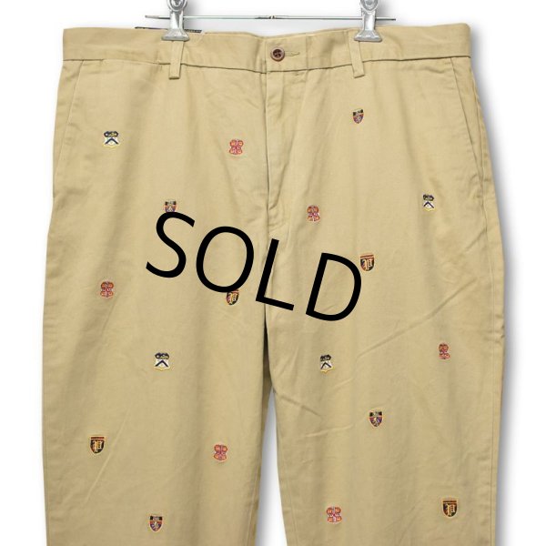 画像5: 【デッドストック】新品未使用【ラルフローレン】【Ralph Lauren】刺繍入り【ベージュ】【コットンパンツ】【36X32】  (5)