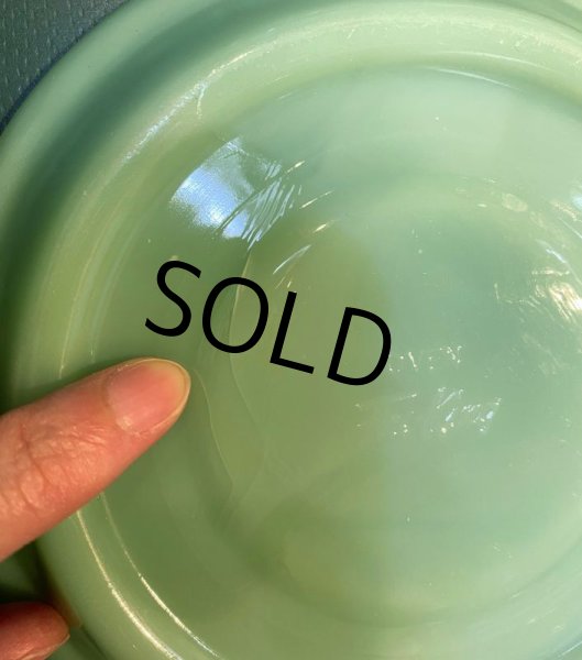 画像5: Fire king【アンティーク】【ビンテージ】【ファイヤーキング】【エキストラヘビー】【カップ&ソーサー】【ジェダイ】【ジェード】【レストランウェア】  (5)