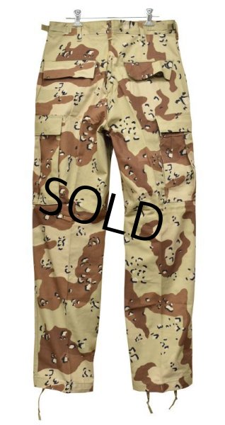 画像5: 【デッドストック】【ラングラー製造】90's【米軍実物】【ビンテージ】【デザートカモ】【チョコチップ】【BDUパンツ】【コンバットパンツ】【S-R】  (5)