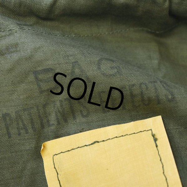 画像2: 【デッドストック】60's【ビンテージ】【米軍】【U.S.ARMY】【Patients effects BAG】【ペーシェントエフェクトバッグ】巾着 【ポーチ】  (2)