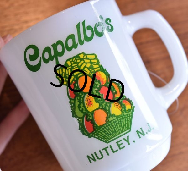 画像3: Fire King【ファイヤーキング】【Capalbo's】【フルーツバスケット】9オンス【マグカップ】  (3)