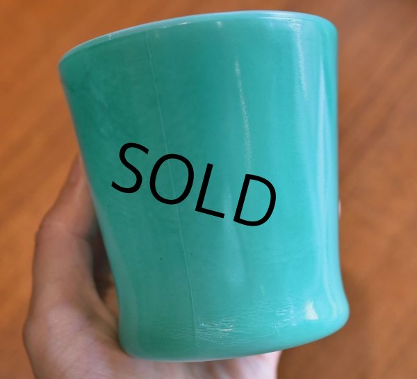 画像4: Fire King【ファイヤーキング】【エメラルドグリーン】【Dハンドル】【マグカップ】  (4)