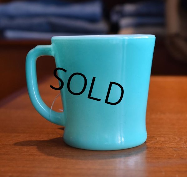 画像3: Fire King【ファイヤーキング】【エメラルドグリーン】【Dハンドル】【マグカップ】  (3)