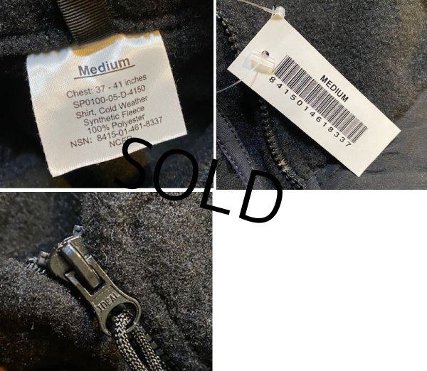 画像2: デッドストック【ECWCS】 Gen2 level3【ポーラテック】300フリースジャケット【サイズＭ】  (2)