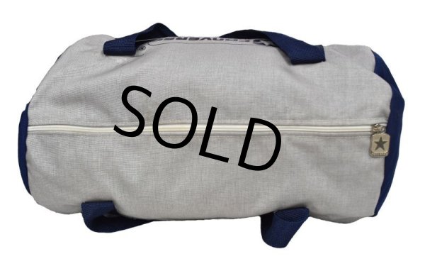 画像6: 80's【ビンテージ】【コンバース】converse【ALL STAR】オールスター 紺×グレー【ボストンバッグ】  (6)