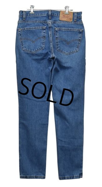画像4: USA製【ビンテージ】【LEVI'S】【リーバイス512】512【デニムパンツ】スリムテーパードジーンズ 【32×30】  (4)