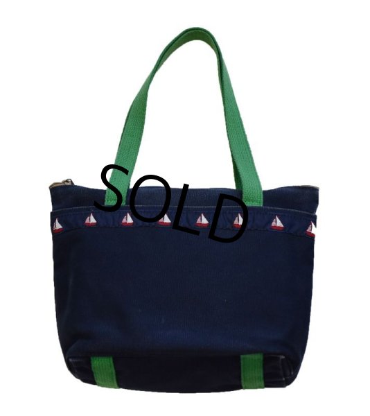 画像5: 90's【USA製】【ビンテージ】【WILD DUCK】ワイルドダック【ヨット柄】【キャンバストートバッグ】  (5)