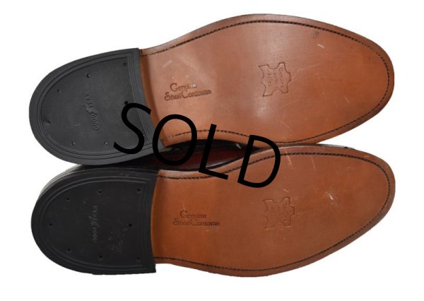 画像3: 【程度良好!!】【USA製】ビンテージ【SCOTTS】コードバン【ウィングチップ】レザーシューズ【9  D/B】【27cm程度】  (3)