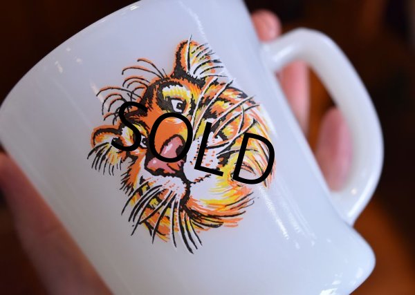 画像3: Fire King【ファイヤーキング】【エッソタイガー】ESSO【Dハンドル】【マグカップ】  (3)