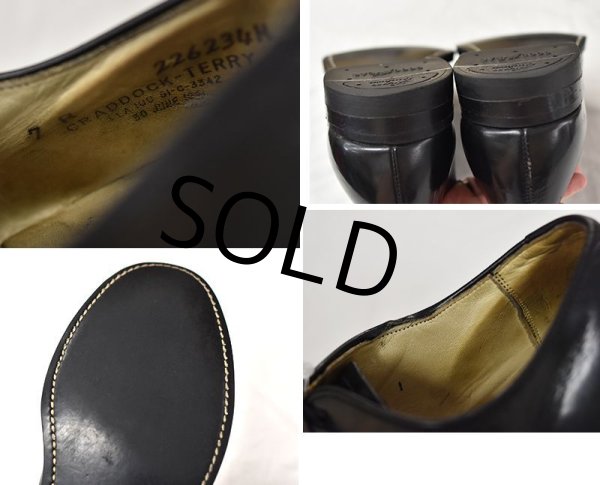 画像2: 80's【ビンテージ】米軍実物【U.S.NAVY】【サービスシューズ】【7 R】【25cm程度】  (2)