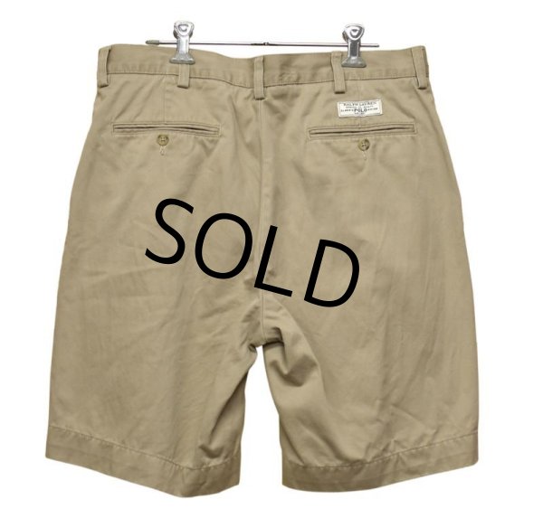画像3: 【ラルフローレン】POLO RALPH LAUREN 【ベージュ】【コットンショーツ】【ショートパンツ】【短パン】【W34】  (3)