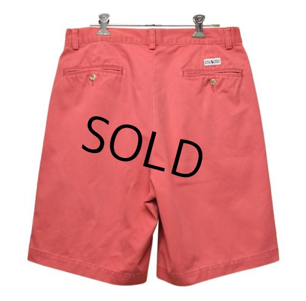 画像3: 【ラルフローレン】POLO RALPH LAUREN【ピンク】【２タック】【ショートパンツ】 【短パン】【ショーツ】【W32】  (3)