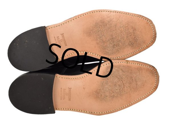 画像5: 程度良好‼【USA製】【ビンテージ】【ジョンストン&マーフィー】JOHNSTON&MURPHY【OPTIMA】【黒】ストレートチップ【10 D/B】【28cm程度】  (5)