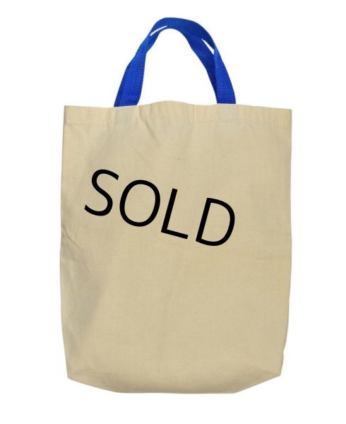 画像4: 程度良好‼︎【I'm a cool customer!】【PSEG】生成りx青【トートバッグ】  (4)