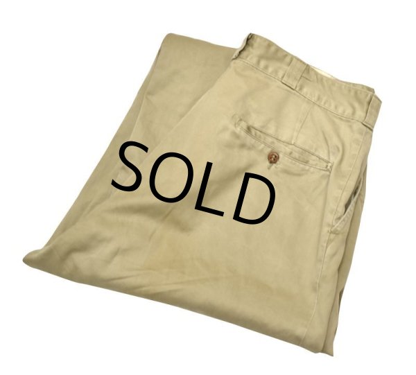 画像6: 【50's】【ビンテージ】【U.S.ARMY】米軍実物【チノパンツ】【チノパン】【W33】  (6)