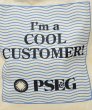 画像2: 程度良好‼︎【I'm a cool customer!】【PSEG】生成りｘ青【トートバッグ】  (2)