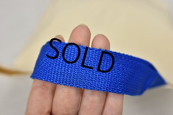 画像3: 程度良好‼︎【I'm a cool customer!】【PSEG】生成りx青【トートバッグ】  (3)