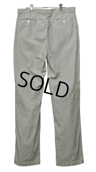 画像4: POLO RALPH LAUREN【ラルフローレン】水色【ストライプ】【シアサッカーパンツ】シアサッカースラックス【34X34】  (4)