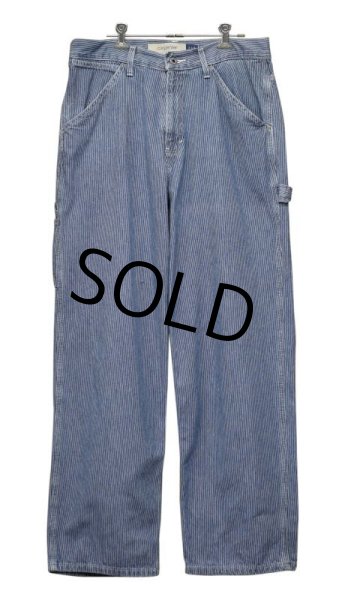 画像3: 【ビンテージ】【GAP】ギャップ【ヒッコリーストライプ】【ペインターパンツ】【ワークパンツ】【34×32】  (3)