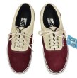 画像6: 【バンズ】VANS【エンジ×オフホワイト】スエード【オーセンティック】【27.5cm】  (6)