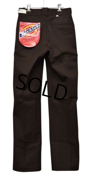画像4: 【デッドストック】USA製【ビンテージ】【ディッキーズ】【Dickies】【ブラウン・茶色】【ワークパンツ】【29×32】  (4)