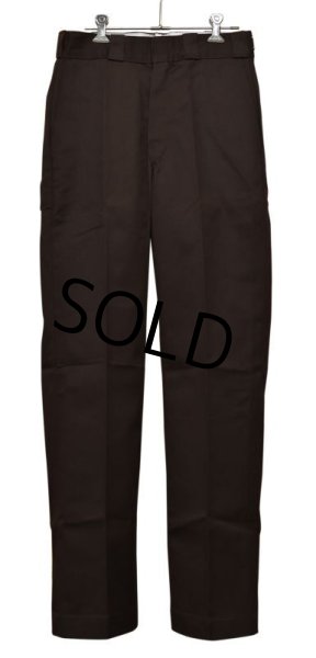 画像2: 【デッドストック】USA製【ビンテージ】【ディッキーズ】【Dickies】【ブラウン・茶色】【ワークパンツ】【29×32】  (2)