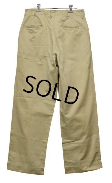 画像5: 【50's】【ビンテージ】U.S.ARMY【米軍実物】M-45【45カーキ】４５カーキ【チノパンツ】【チノパン】【３３Ｘ３１】  (5)