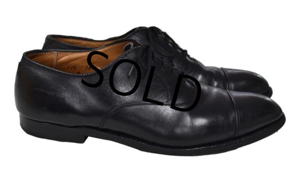 画像4: 【オールデン】ALDEN 黒 【ストレートチップ】【レザーシューズ】【10 1/2 C/E】【28.5cm程度】  (4)