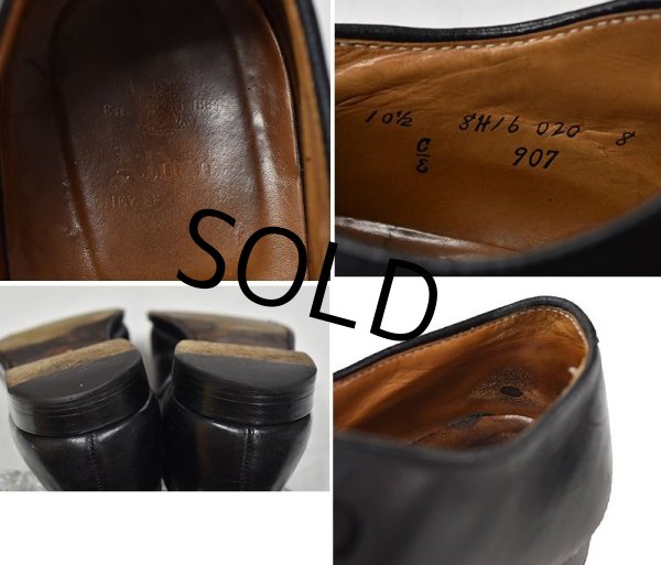 画像3: 【オールデン】ALDEN 黒 【ストレートチップ】【レザーシューズ】【10 1/2 C/E】【28.5cm程度】  (3)
